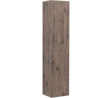 Шкаф-пенал Aquanet Алвита New 35 дуб веллингтон табак 00334189 