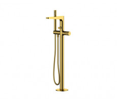 Смеситель для ванны WasserKRAFT Sauer 7100 7121 золото 