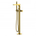Смеситель для ванны WasserKRAFT Sauer 7100 7121 золото 