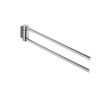 Полотенцедержатель 2-рычажный, поворотный Keuco PLAN 14918010000 Хром 