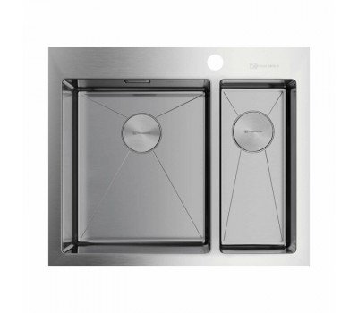 Мойка OMOIKIRI Akisame, размер 605*510*200, чаши-2, цвет-нержавеющая сталь 4993775 