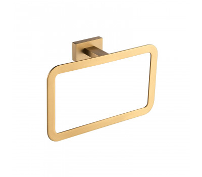 Кольцо для полотенец Shevanik SG5606G, золотой сатин