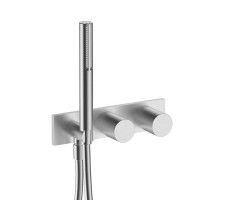 Смеситель для душа Fantini Milano 31 93 E584B Матовая сталь 