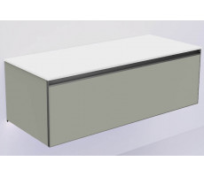 Тумба Armadi Art LUNA QUATRO 1 120см профиль ANTHRACITE + внутриняя подсветка 790-M1-120-L-A-LED 