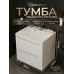 Тумба с раковиной для ванной подвесная Uperwood Tanos NEW 50х45х55 см, белая 2190000013 Тумба с раковиной для ванной подвесная Uperwood Tanos NEW 50х45х55 см, белая 2190000013