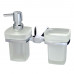 Стакан/дозатор WasserKRAFT Wern K-2500 2589 Хром 