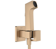 Гигиенический душ Hansgrohe Bidette 29233140 шлифованная бронза 