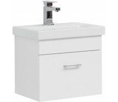 Тумба с раковиной Aquanet Нота 50 (Moduo Slim) белый 