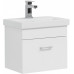Тумба с раковиной Aquanet Нота 50 (Moduo Slim) белый 