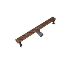 Душевой трап линейный Knotlor SDRW0600LRB бронза  