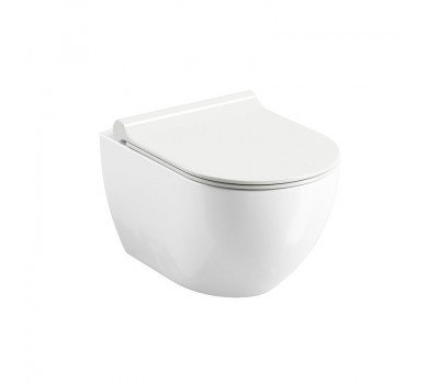 Унитаз подвесной Ravak X01535 Uni Chrome RimOFF безободковый, без сиденья Унитаз подвесной Ravak X01535 Uni Chrome RimOFF безободковый, без сиденья