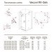 Душевой угол Veconi Rovigo RV-064, 1000x900x1950 хром, стекло прозрачное RV064-10090PR-01-19C3 