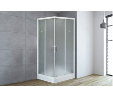 Душевой угол с поддоном Royal Bath RB 90HP-C (матовое) белый 