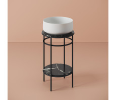 Мраморная столешница Artceram Vogue TFA011 90 Черный матовый 