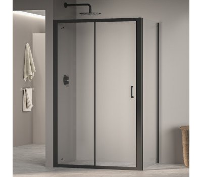 Душевой уголок 130x110 RGW Passage 410874131-14 Черный матовый Душевой уголок 130x110 RGW Passage 410874131-14 Черный матовый