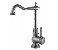 Смеситель для кухни ZORG ANTIC A 305K-SL серебро Смеситель для кухни ZORG ANTIC A 305K-SL серебро