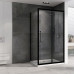 Душевой уголок ABBER Schwarzer Diamant AG30130BH-S100B черный матовый 