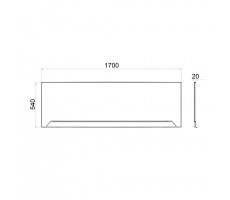 Экран Аура/Джена/Тори/Прага/Алекса 170 Triton Щ0000049121 
