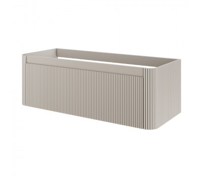 Тумба без раковины Armadi Art VOI рифлёная 120см CASHMERE 782-120-R-C 