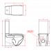 Унитаз моноблок Artceram Hi-Line HIV003 01 00bi Белый 