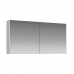Зеркальный шкаф 120 см AQWELLA MOB0412+MOB0717W Белый Зеркальный шкаф 120 см AQWELLA MOB0412+MOB0717W Белый