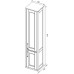 Пенал Aquanet Бостон 36 L белый матовый (ручки золото) 