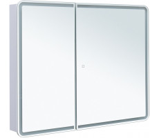 Зеркальный шкаф Aquanet Оптима 100 с LED подсветкой 00341427 