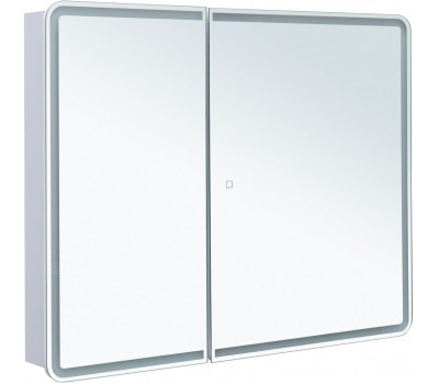 Зеркальный шкаф Aquanet Оптима 100 с LED подсветкой 00341427 