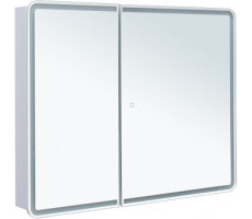 Зеркальный шкаф Aquanet Оптима 100 с LED подсветкой 00341427 