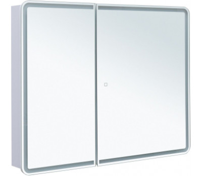 Зеркальный шкаф Aquanet Оптима 100 с LED подсветкой 00341427 