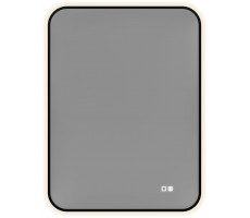 Зеркало Aquanet Контур 600х800 LED TX антипар, черный 00367661 