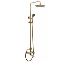 Душевая система KAISER Trio 57188Br бронза 