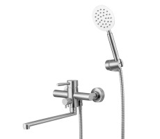 Смеситель для ванны Knotlor SS-03, сатин