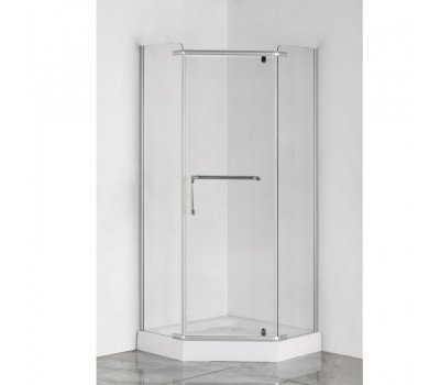 Душевое ограждение 90х90 см Loranto B CS-816S с низким поддоном 13 см