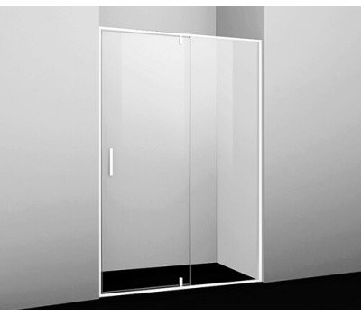 Душевая дверь WasserKRAFT Neime 19P 19P05 белый матовый Душевая дверь WasserKRAFT Neime 19P 19P05 белый матовый