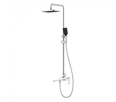 Душевая система FRAP F2491-2, хром 