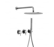 Душевой комплект Feramolli CN744-12 (30см.), никель Душевой комплект Feramolli CN744-12 (30см.), никель