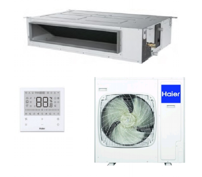 Сплит-система, R32 ECO, канальная Haier AD160S2LM1FA/1U160S1LN1FB 