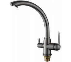 Смеситель для кухонной мойки с фильтром питьевой воды Savol S-L1699L сатин Смеситель для кухонной мойки с фильтром питьевой воды Savol S-L1699L сатин