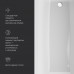 Ванна акриловая 180x70 см AM.PM Gem W93A-180-070W-A Белый 