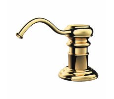 Дозатор для жидкого мыла, OMOIKIRI OM-01, размер 68*114*318, цвет дозатора-золото 4995007 