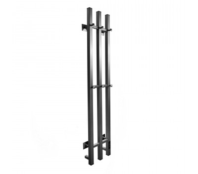 Полотенцесушитель электрический Comfysan Alto-K EC-3 120/12, оружейная сталь 