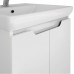 Тумба с раковиной подвесная Dreja Q Plus (D) 55 см, белый
