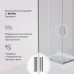 Душевое ограждение AM.PM Gem W90G-404-100280-MT Стекло прозрачное; профиль серебро матовое 