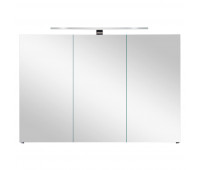 Мебель Orans BC-4023-1000 W зеркальный шкаф с подсветкой, цвет:UV005 (1000x140x570) 