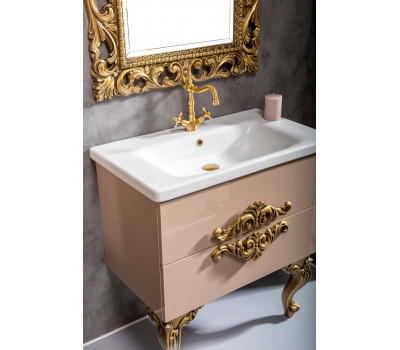 Тумба Armadi Art NeoArt 80см CAPPUCINO (керамика моноблок) 830-080-CP 