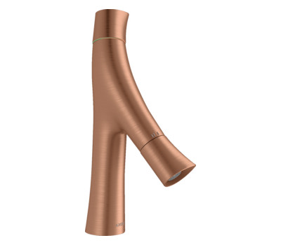 Смеситель для раковины Axor Starck Organic 12011310 шлифованное красное золото Смеситель для раковины Axor Starck Organic 12011310 шлифованное красное золото