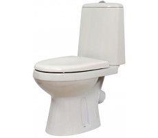 Унитаз-компакт Оскольская керамика Лея Премиум, сиденье с микролифтом, белый 41301130315 