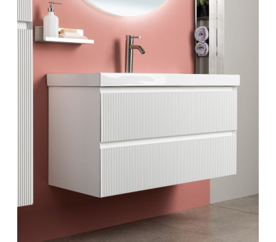 Тумба с раковиной Aquanet Альтера 70 цв. белый матовый 00340886 Тумба с раковиной Aquanet Альтера 70 цв. белый матовый 00340886