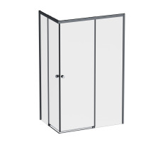 Душевой ограждение 120х80, без поддона AM.PM X-Joy W94G-403-12080-BТ Стекло прозрачное; профиль черный 